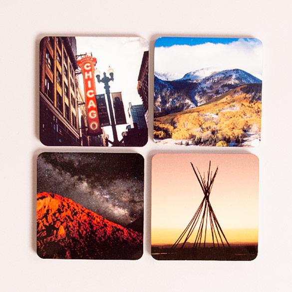 4 Pack - Sublimation Magnet Shapes - 8 Styles Available